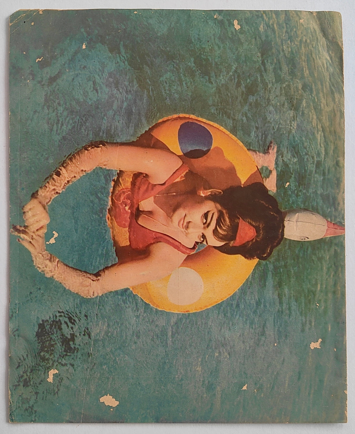 Original 1970 Raaton Ka Raja Bollywood Pressbook - Dheeraj Kumar Leena Chandavarkar Shatrughan Sinha Vintage Hindi Film Booklet