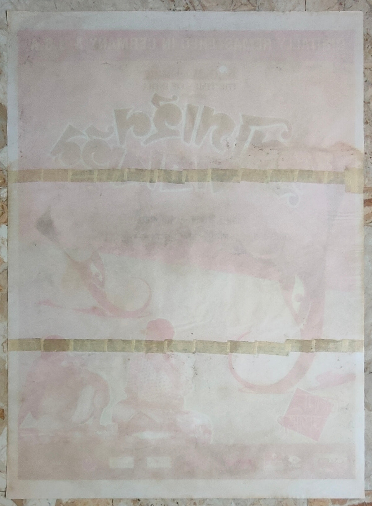 Original Goopy Gyne Bagha Byne Movie Poster Satyajit Ray Digitally Remastered Kolkata Rising entity-Times of India Bengali Rare