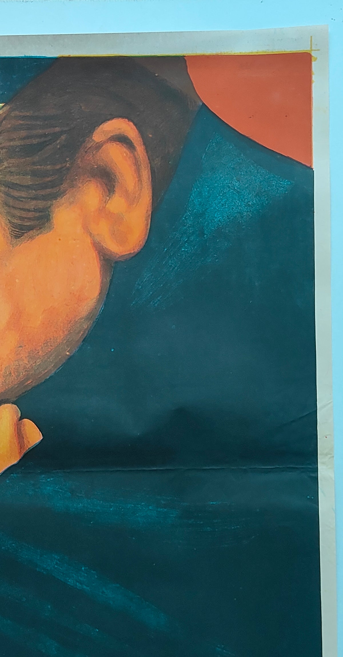 Original 1963 Bollywood Poster Yeh Rastey Hain Pyar Ke Sunil Dutt Leela Naidu | Vintage Hindi Film Ajanta Arts